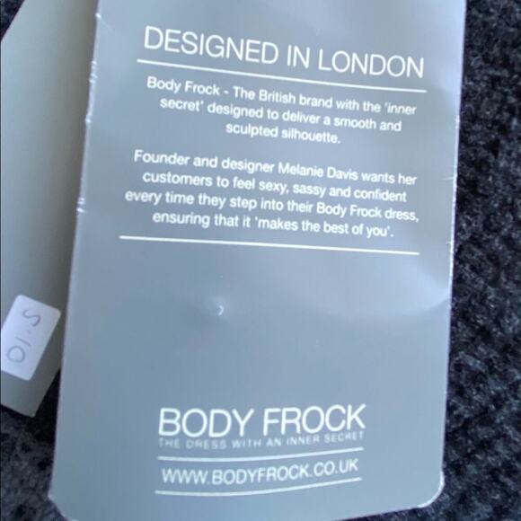 Body Frock dress Leather & knit top Gorgeous stretch lace see-through skirt 10
C - Picture 9 of 14